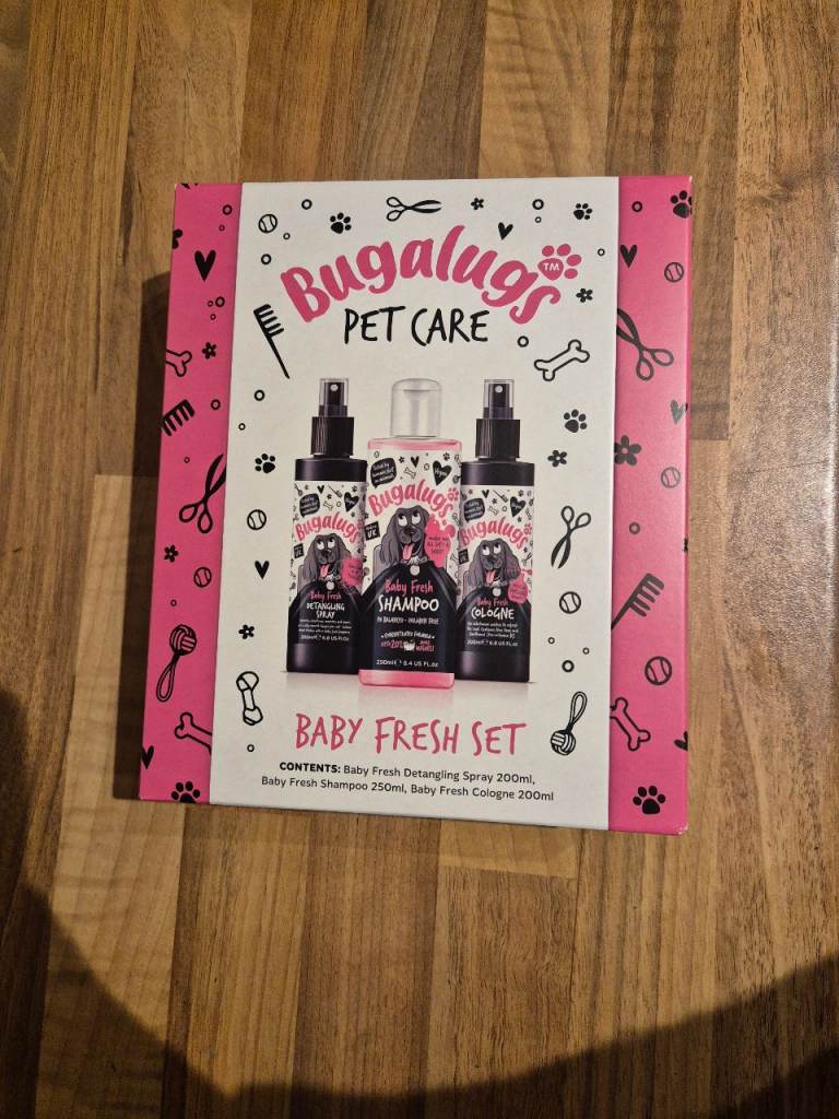 Bugalugs Pet Care Baby Fresh Set BRAND NEW