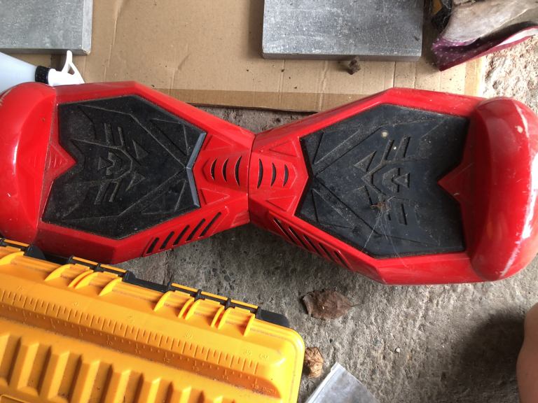 Red Segway with charger