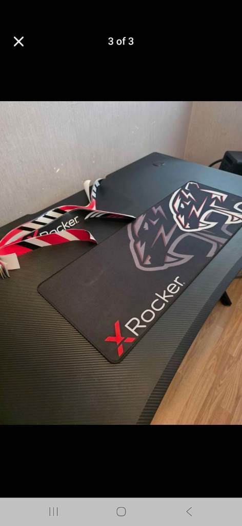 X Rocker gaming desk