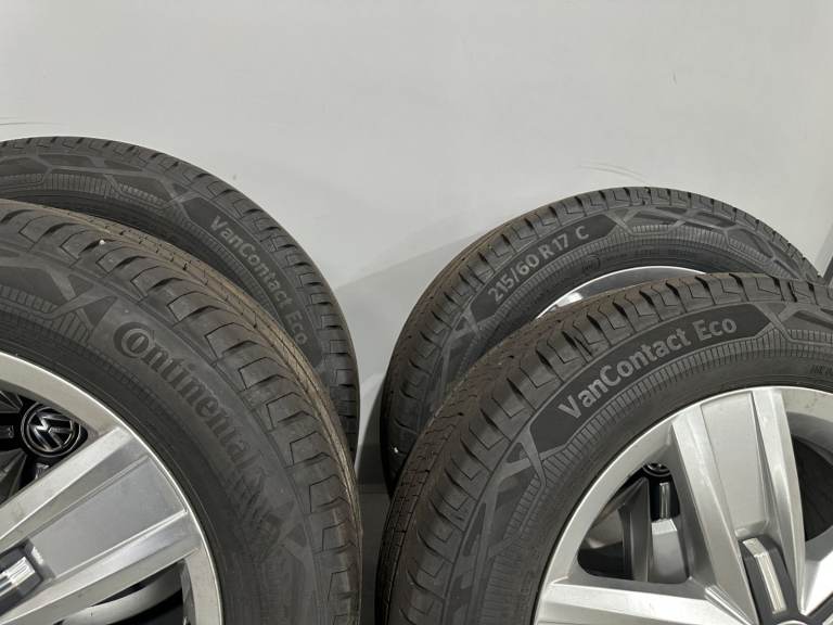 4 x New Tyres (11 delivery miles) Continental Van Contact Eco 215/60 r17 C