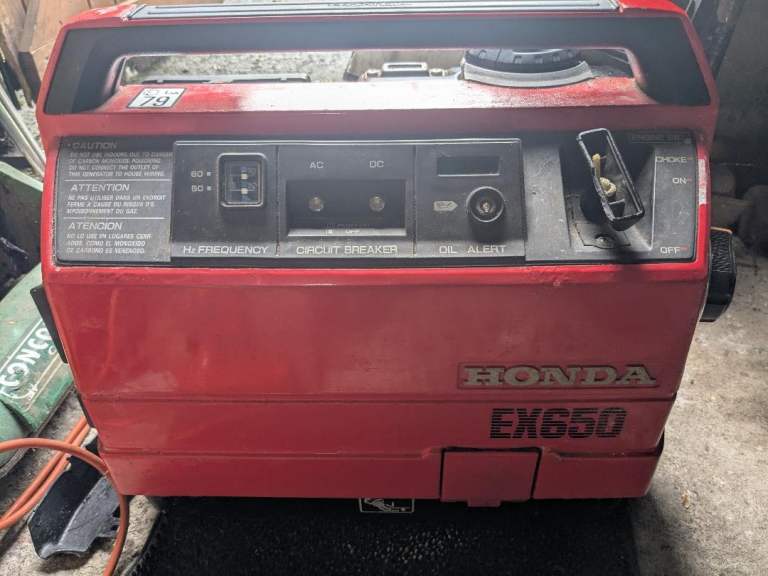 Honda EX650 Generator