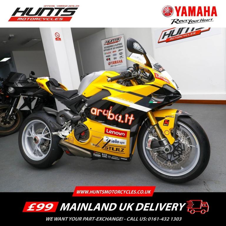 Ducati Panigale V4 Bautista 2023 World Champion Replica. £49,995 (VAT INCLUSIVE)