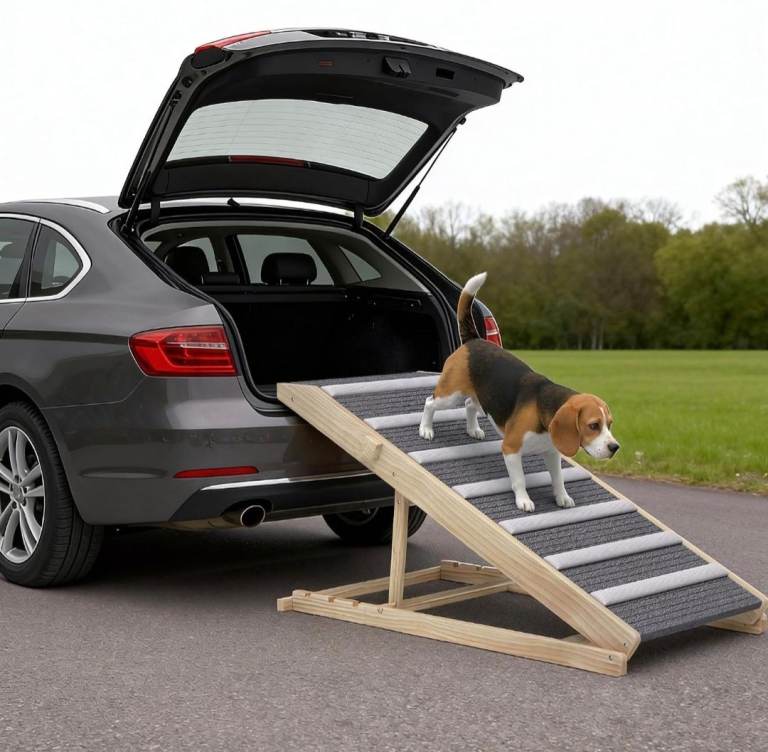 Pawhut dog foldable dog ramp