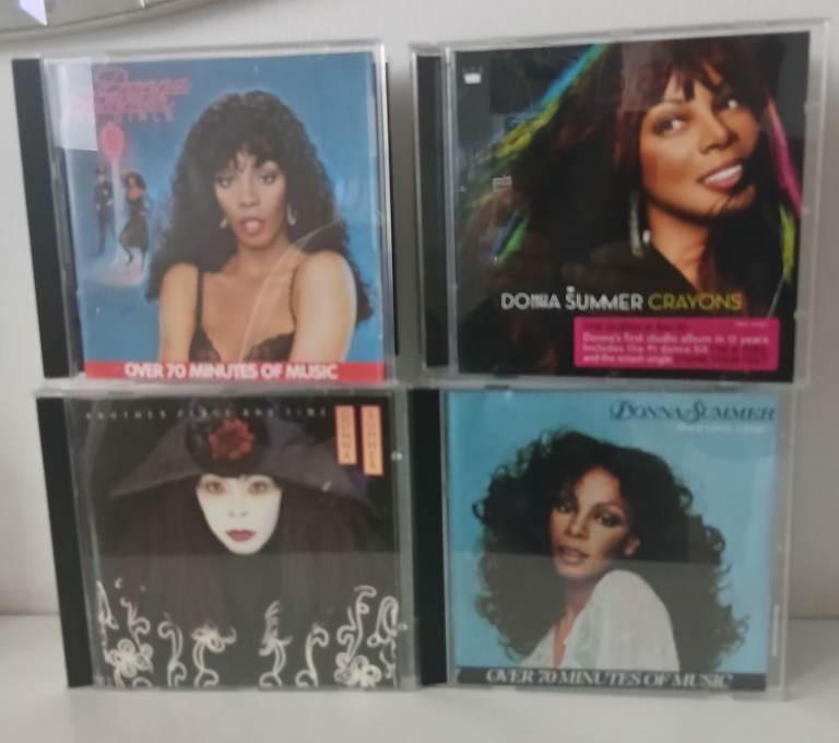 Donna Summer - studio CD albums (a few are limited availability) bundle x 4 