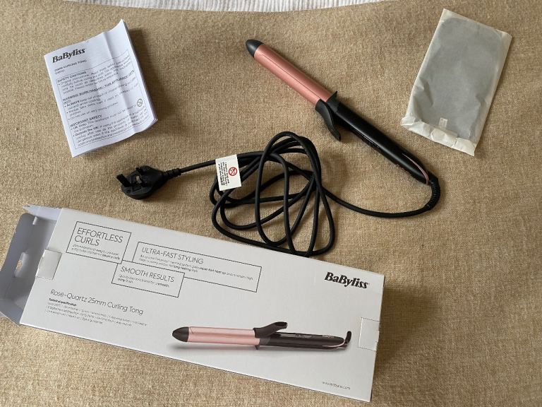 New Babyliss Curling Tong with original packaging
