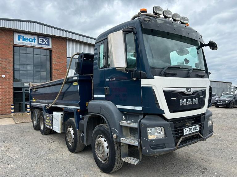 MAN TGS 35.430 *EURO 6* 8X4 STEEL TIPPER 2021 – GN70 YNX
