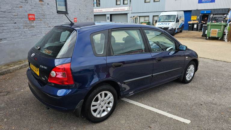 Honda, CIVIC, Hatchback, 2004, Manual, 1590 (cc), 5 doors