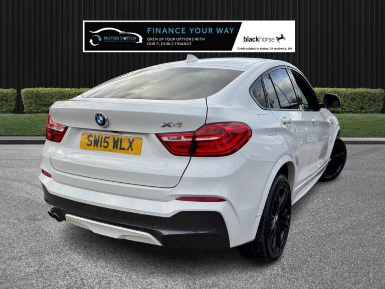 2015 L BMW X4 3.0 35D M SPORT SUV 5DR DIESEL AUTO XDRIVE EURO 6 (S/S) (313 PS) D