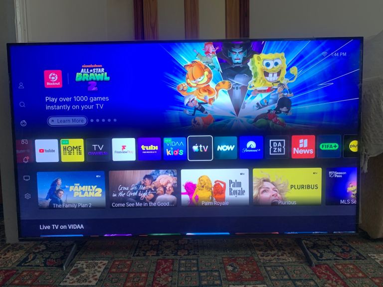Hisense 55E7KQTUK 55 Inch Smart 4K Ultra HD HDR QLED TV Built-In Subwoofer