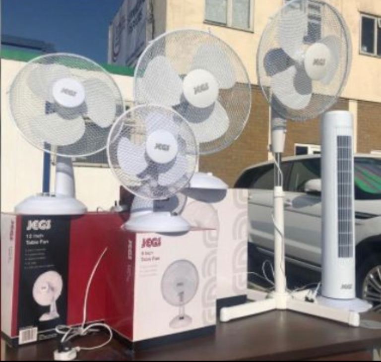 FANS AVAILABLE 
