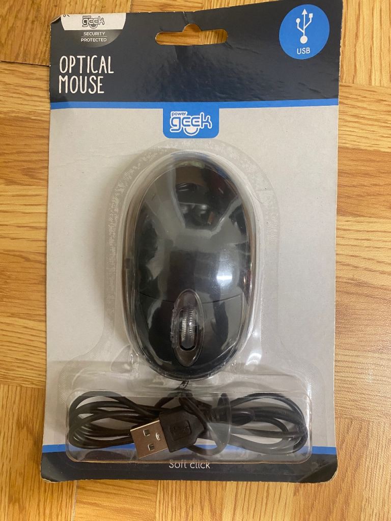 Optical mouse .
