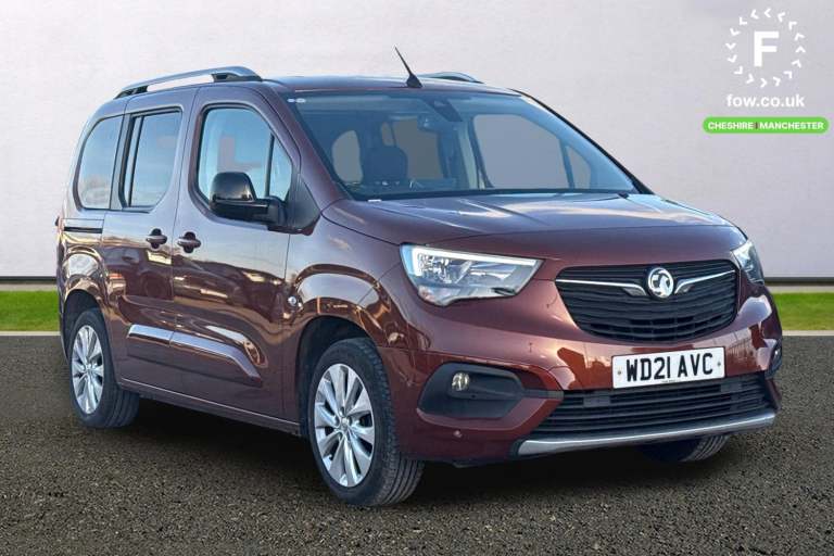 2021 Vauxhall Combo Life 1.2 Turbo 130 Elite 5dr Auto [7 seat] MPV PETROL Automatic