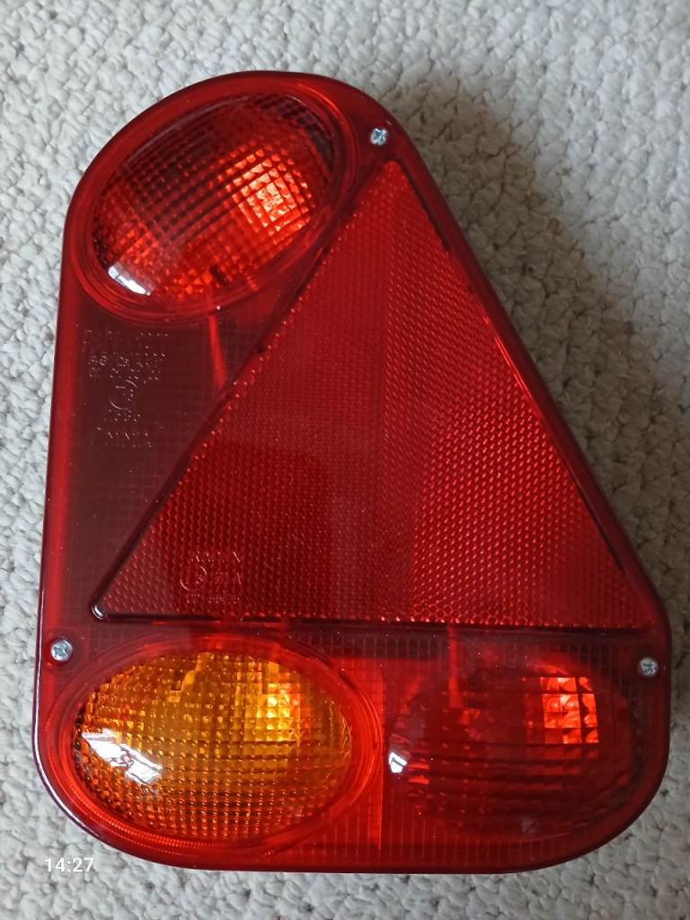 Car Tranporter Trailer Rear Light Assembly. Right Hand. Radex 2900. New. 