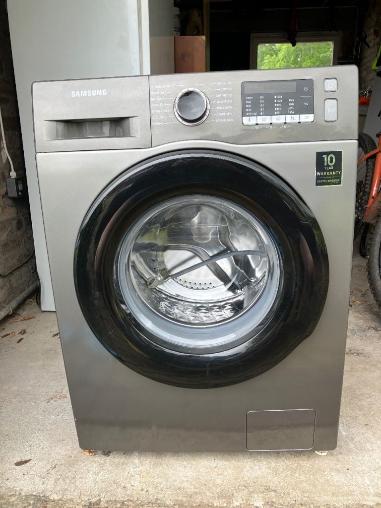 Samsung 8kg Washing Machine – Grey, Good Working Order
