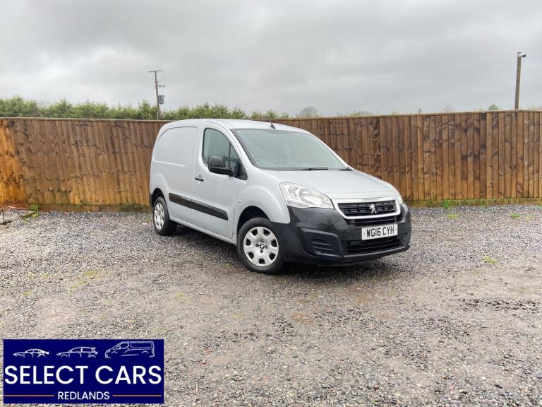 2016 Peugeot Partner 1.6 HDi 850 Professional Panel Van 4dr Diesel Manual L1