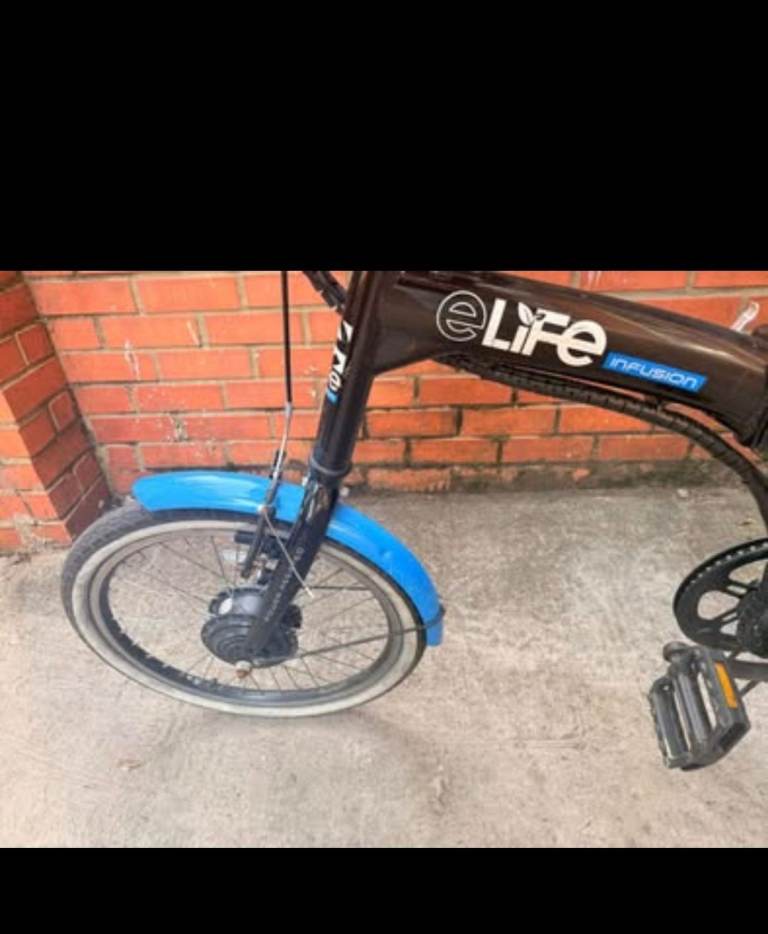 E-Life Infusion Electric Folding Bike