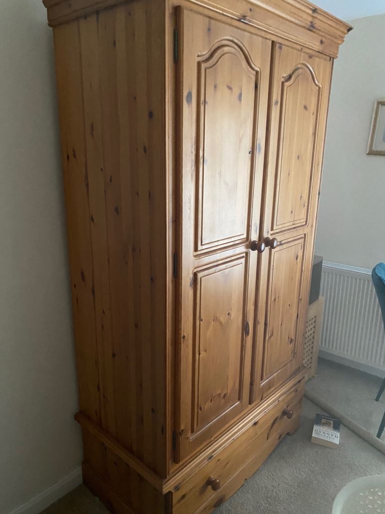 Pine wardrobe-furniture 