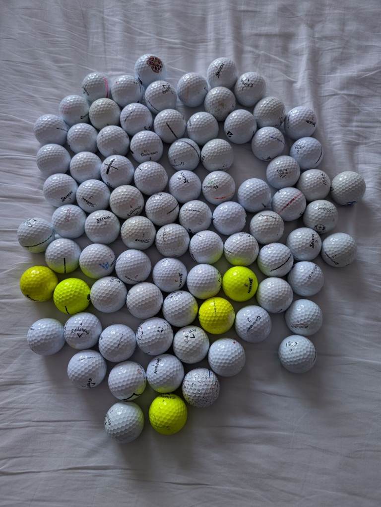 40 free golf balls for your child to lose. Save your own precious Pro V1s!
