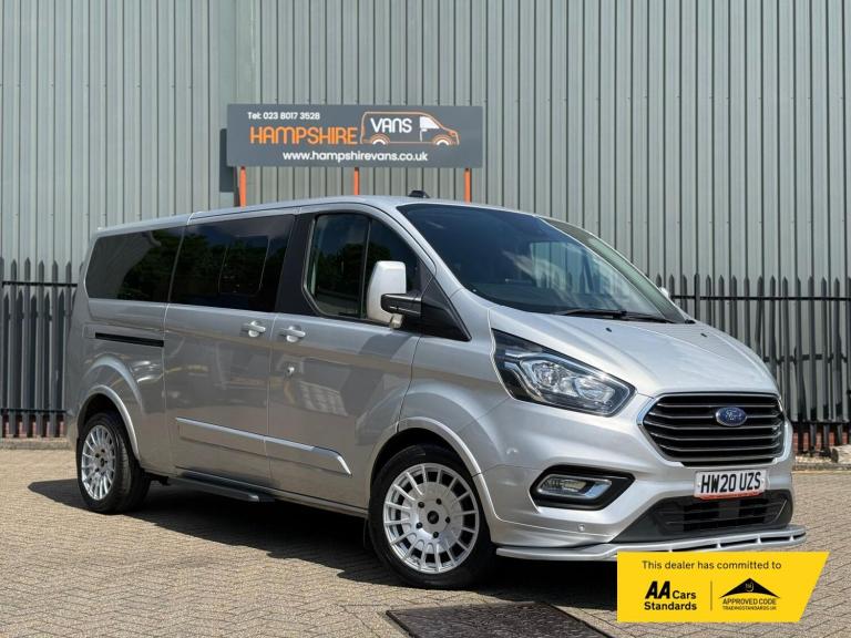 2020 Ford Tourneo Custom 2.0 320 EcoBlue Titanium Minibus Double Cab 5dr Diesel Auto L2 Euro 6 (s...
