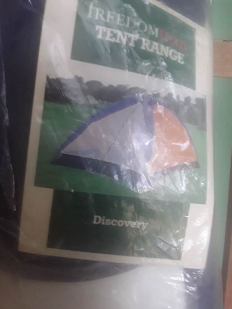FREEDOM TRAIL DISCOVERY NEW IN BLUE/ORANGE+SUMNER CAMPING CHAIR