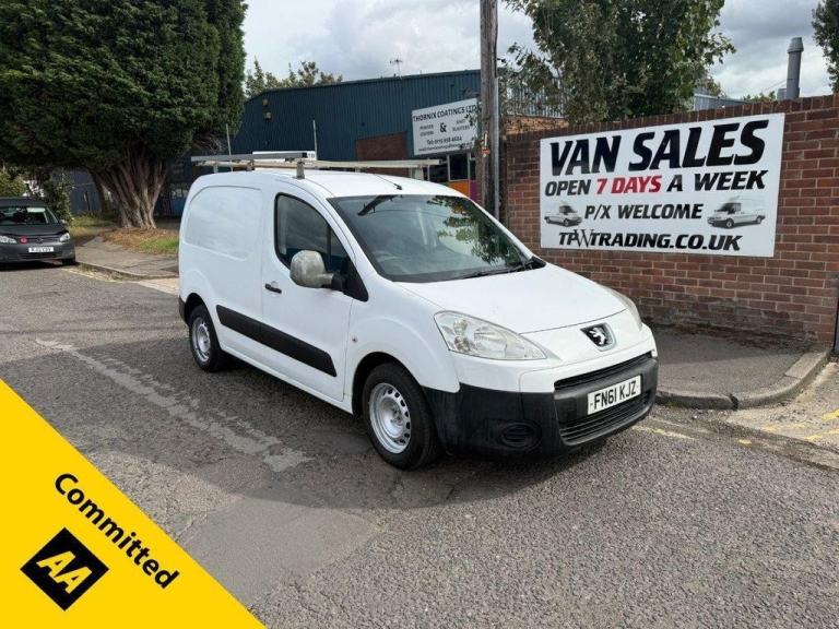 2011 61 PEUGEOT PARTNER 1.6 HDI 850 PROFESSIONAL PANEL VAN 4DR DIESEL MANUAL L1