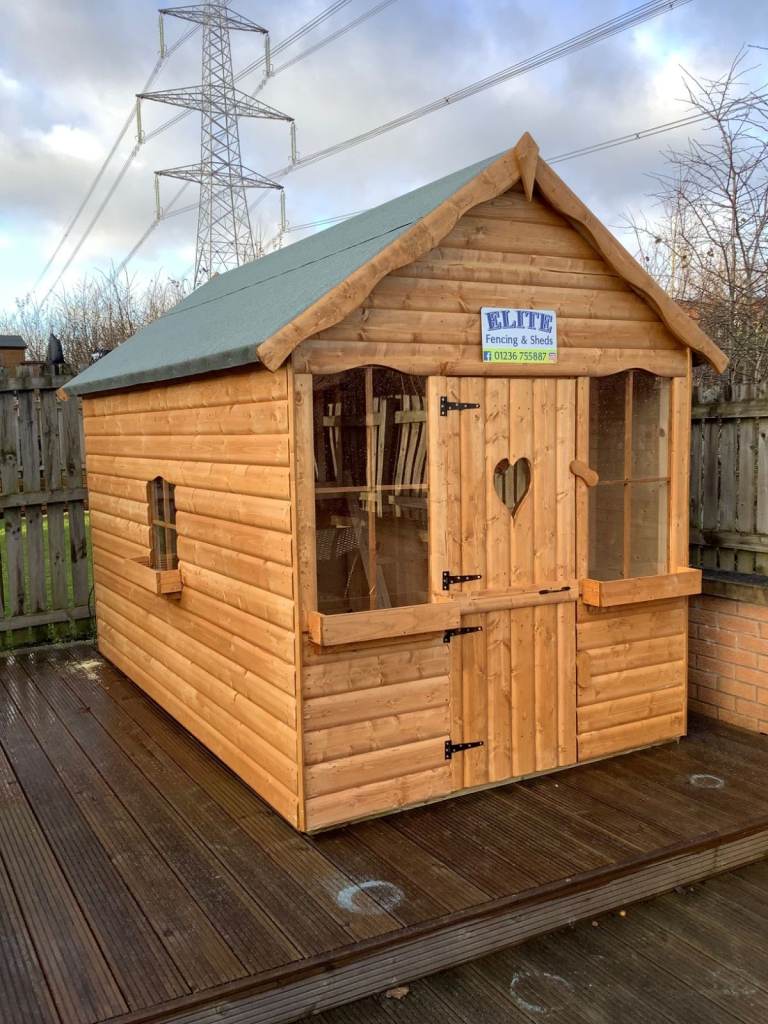 10X6 Kids playhouse 20mm(upstairs)