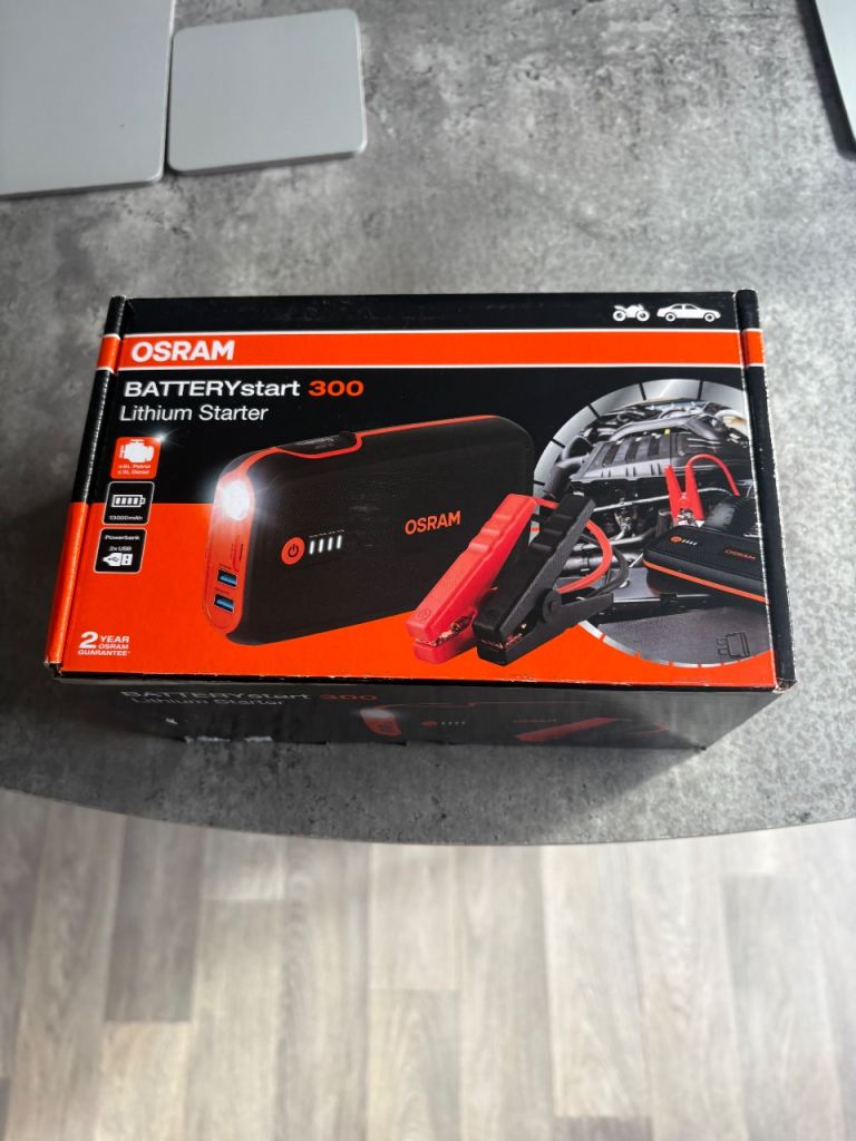 Car battery start 300 lithium starter 