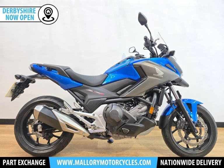 Honda NC750X DCT 2021 Blue - Screen, Traction Control, ABS, Full Digital Display