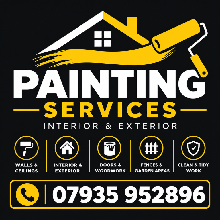 PAINTING & DECORATING SERVICES – RELIABLE & PROFESSIONAL