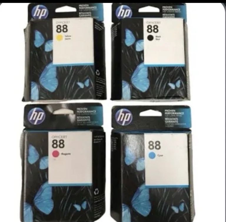 HP 88 ink cartridges 