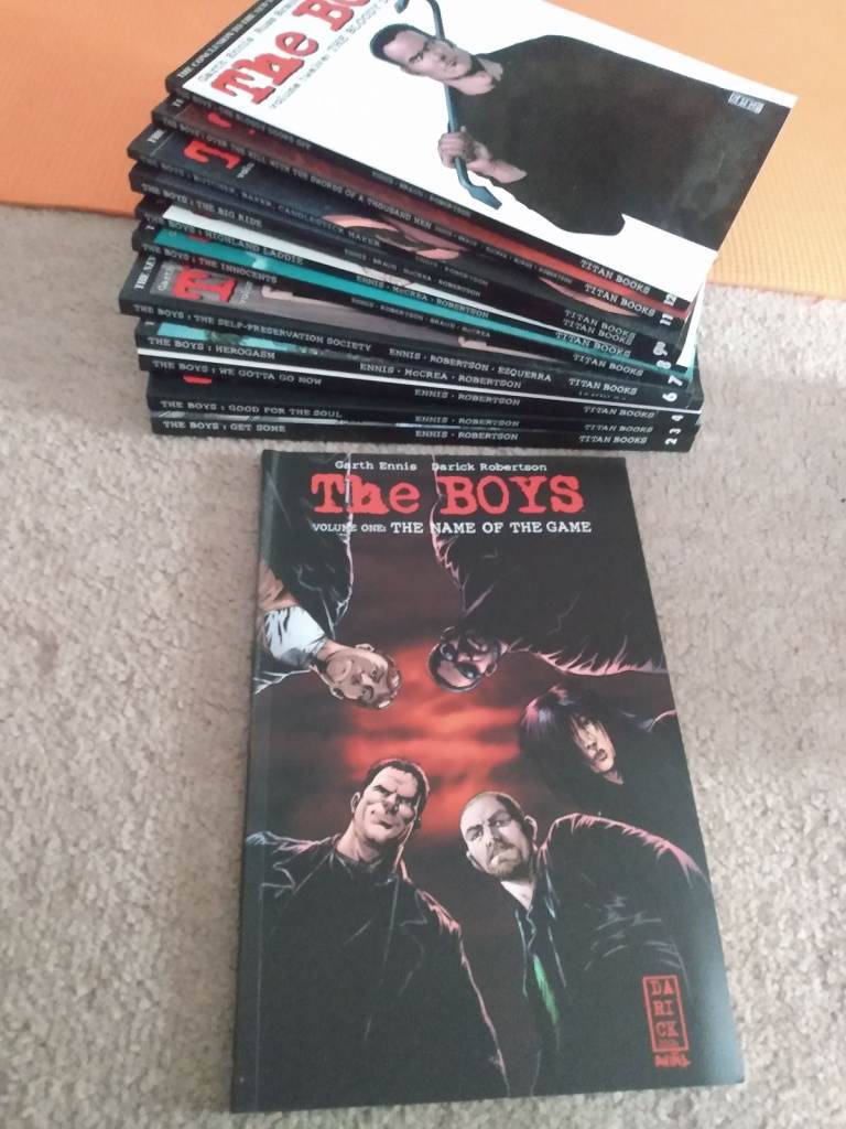 image for The Boys - Garth Ennis Complete set 1-12 Graphic Novel