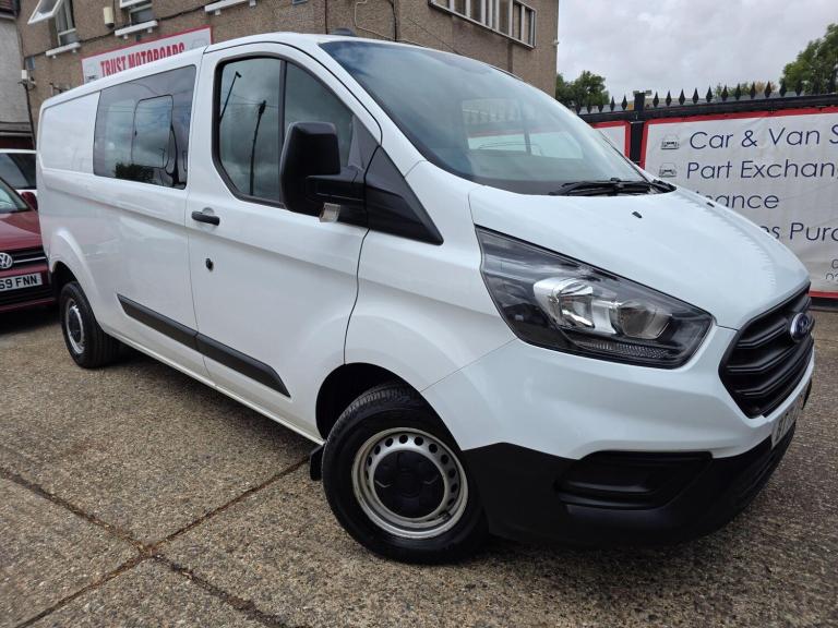 2022 Ford Transit Custom 2.0 EcoBlue 130ps Low Roof D/Cab Leader Van PANEL VAN DIESEL Manual