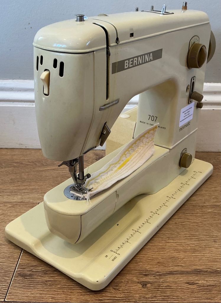 Bernina Minimatic 707 Swiss Made Sewing Machine-SERVICED-WARRANTY-UK DELIVERY