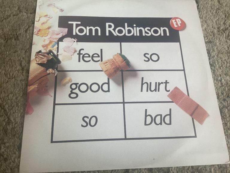 TOM ROBINSON - FEEL SO GOOD HURT SO BAD 12” EP SOFT ROCK