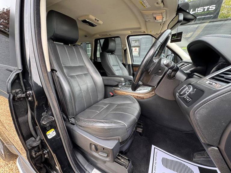 LAND ROVER RANGE ROVER SPORT 3.0 SD V6 HSE Black Auto 4WD Euro 5 5dr 2013