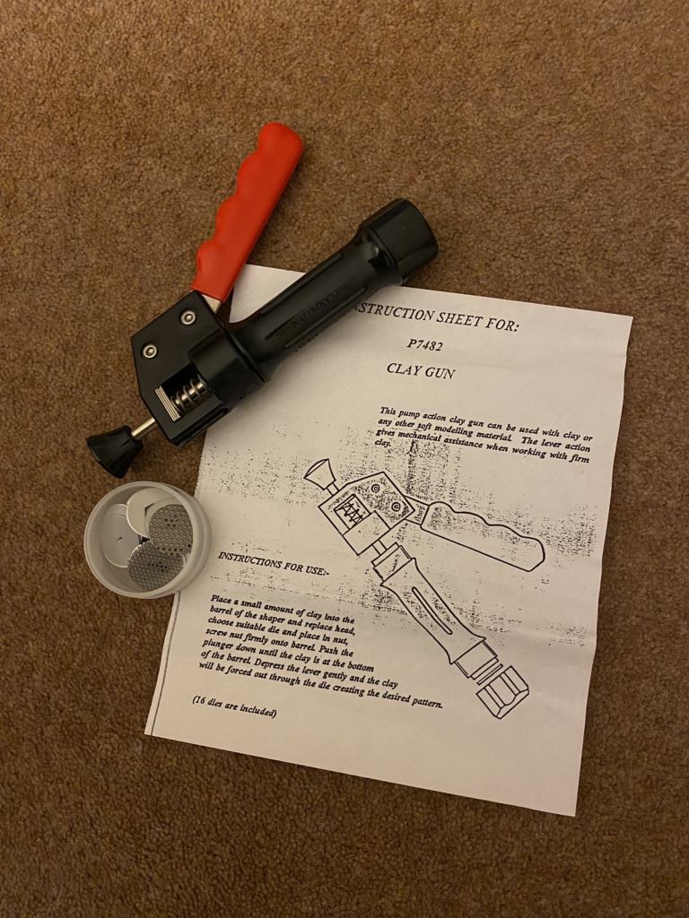 Clay Extruder For Hobby or Cake Making 