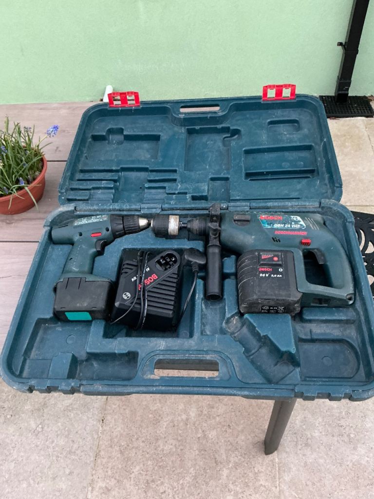 Bosch Hammer drill plus Bosch drill in a box