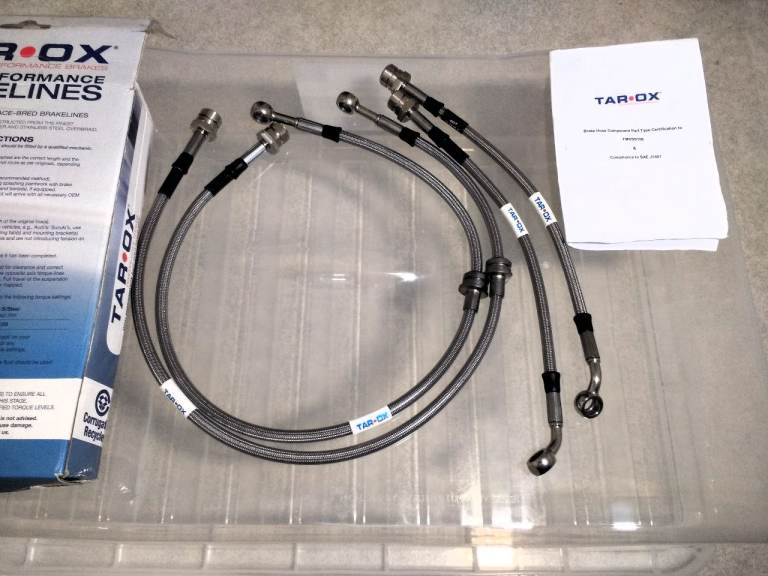 Tarox Brake Hoses (New) Audi Seat Volkswagen