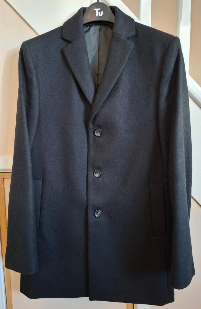 Next Tailoring Manifattura Paola Wool Mens Formal Coat - small excellent condition
