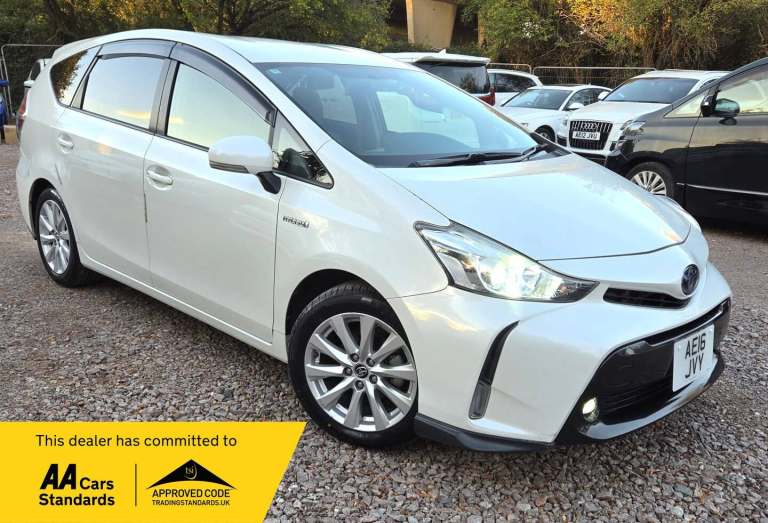 2016 Toyota Prius+ 1.8L HYBRID - 7 SEATER-ULEZ/CAZ PASS-FREE 24MONTHS GOLD