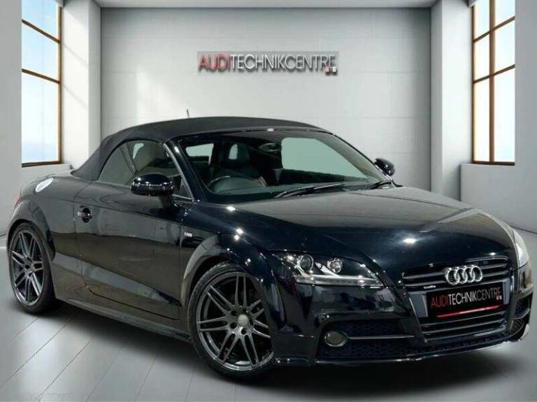 2013 Audi TT TDI Black Edition Convertible Diesel Manual