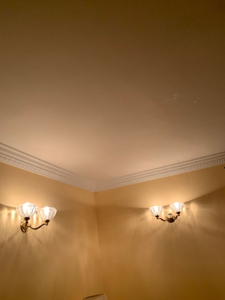 Traditional Gold /Brass & Glass assorted Ceiling Lights – Three Arms