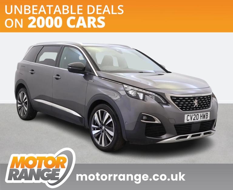 2020 Peugeot 5008 1.5 BlueHDi GT Line Premium 5dr Crossover/SUV DIESEL Manual
