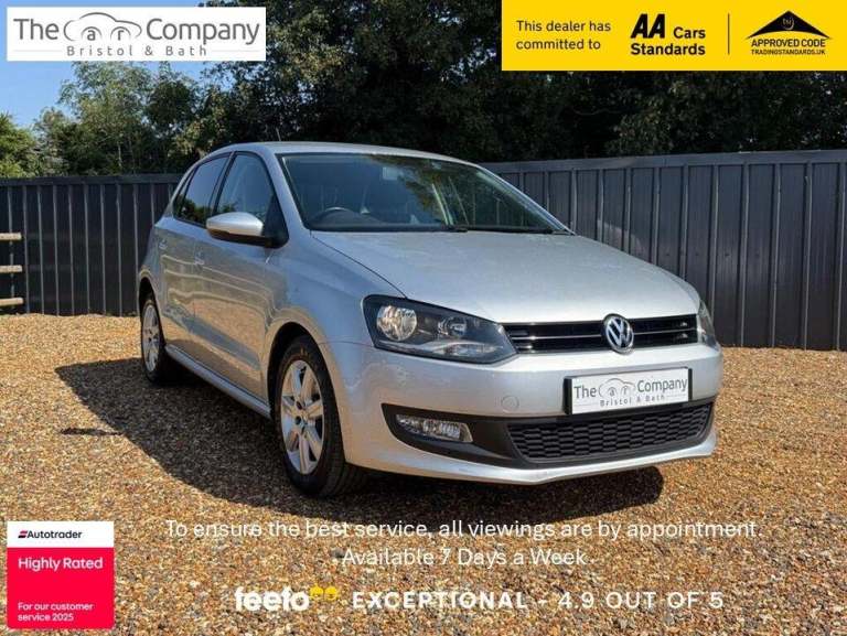 2012 Volkswagen Polo 1.4 Match Euro 5 5dr HATCHBACK Petrol Manual
