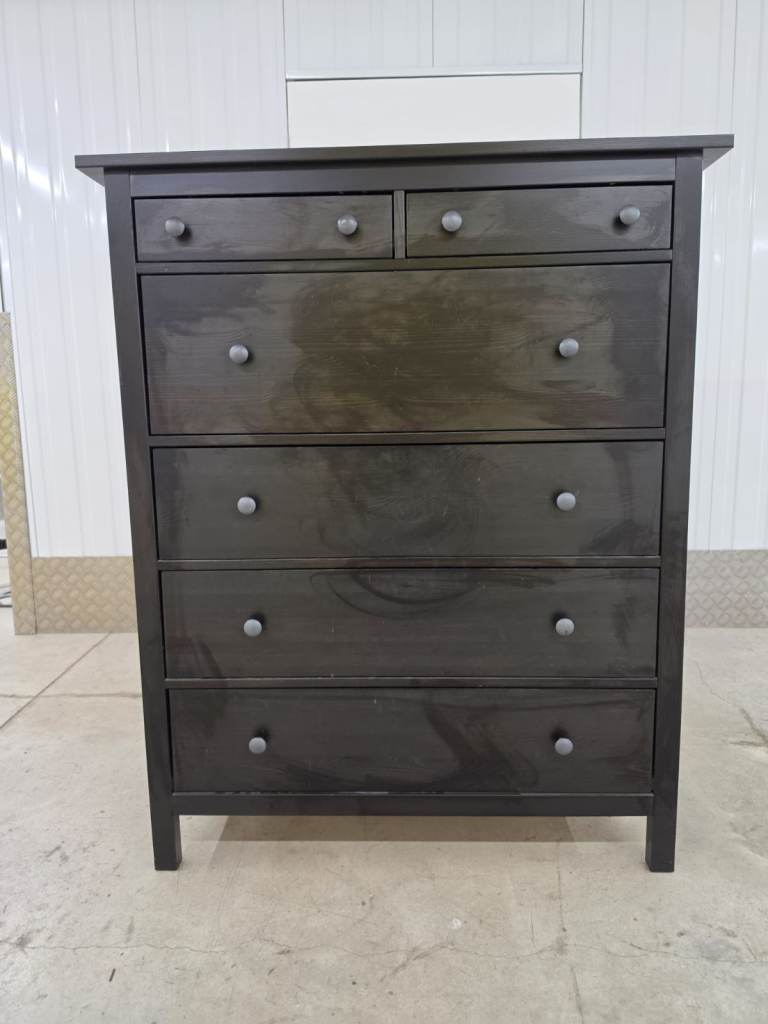 IKEA hemnes drawers black brown 