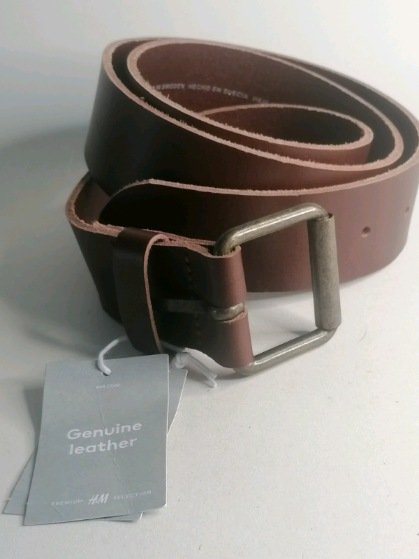 Genuine Leather H&m. Man's belt. Brand new. 