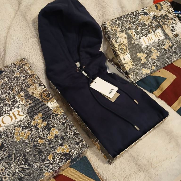 Dior Hoodie with full original C.D packaging 
