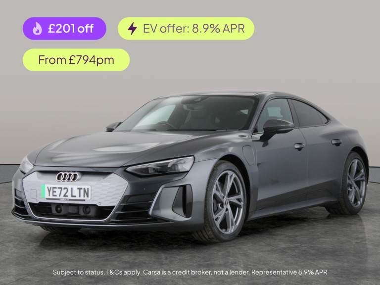 2022 Audi e-tron GT 93.4kWh Saloon 4dr Electric Auto quattro (476 ps) - LANE DEPARTURE  - BLUET S...