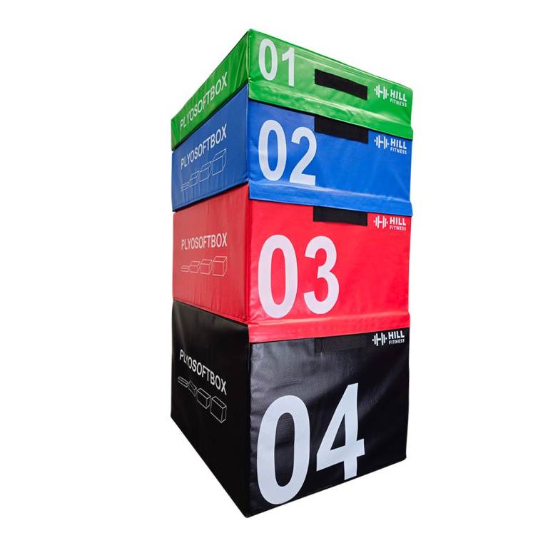 *SALE* Stackable Soft Plyo Box Set - Weights Gym Jump
