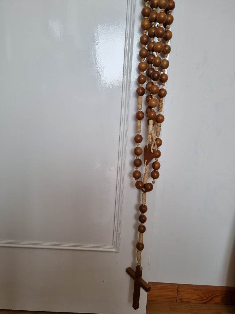 Antique rosary olive tree 
